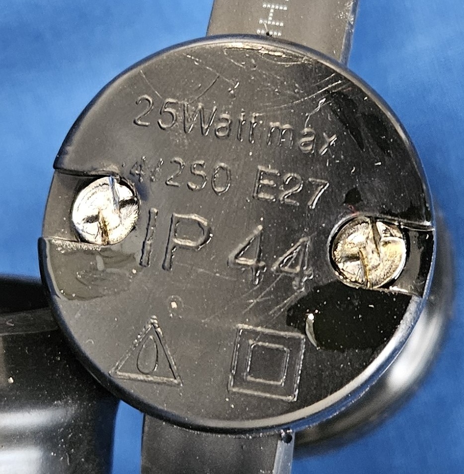 Beispiel für die Darstellung der IP-Schutzklasse