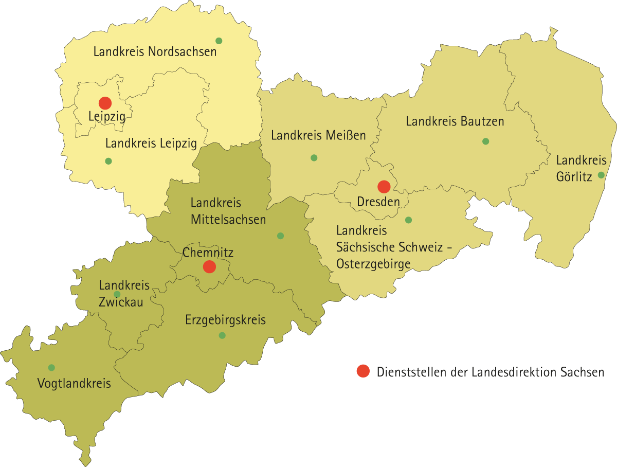 Dienststellen der LDS ...